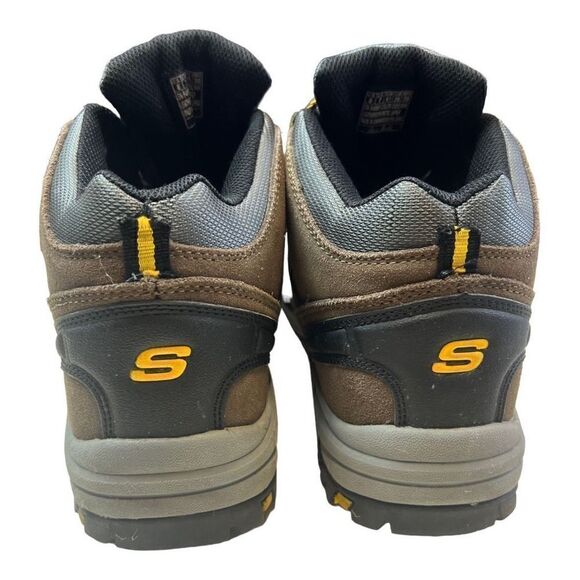 Skechers Men\'s Relment Pelmo Relaxed Fit Waterproof Hiking Boots Brown Size 8 main image 4